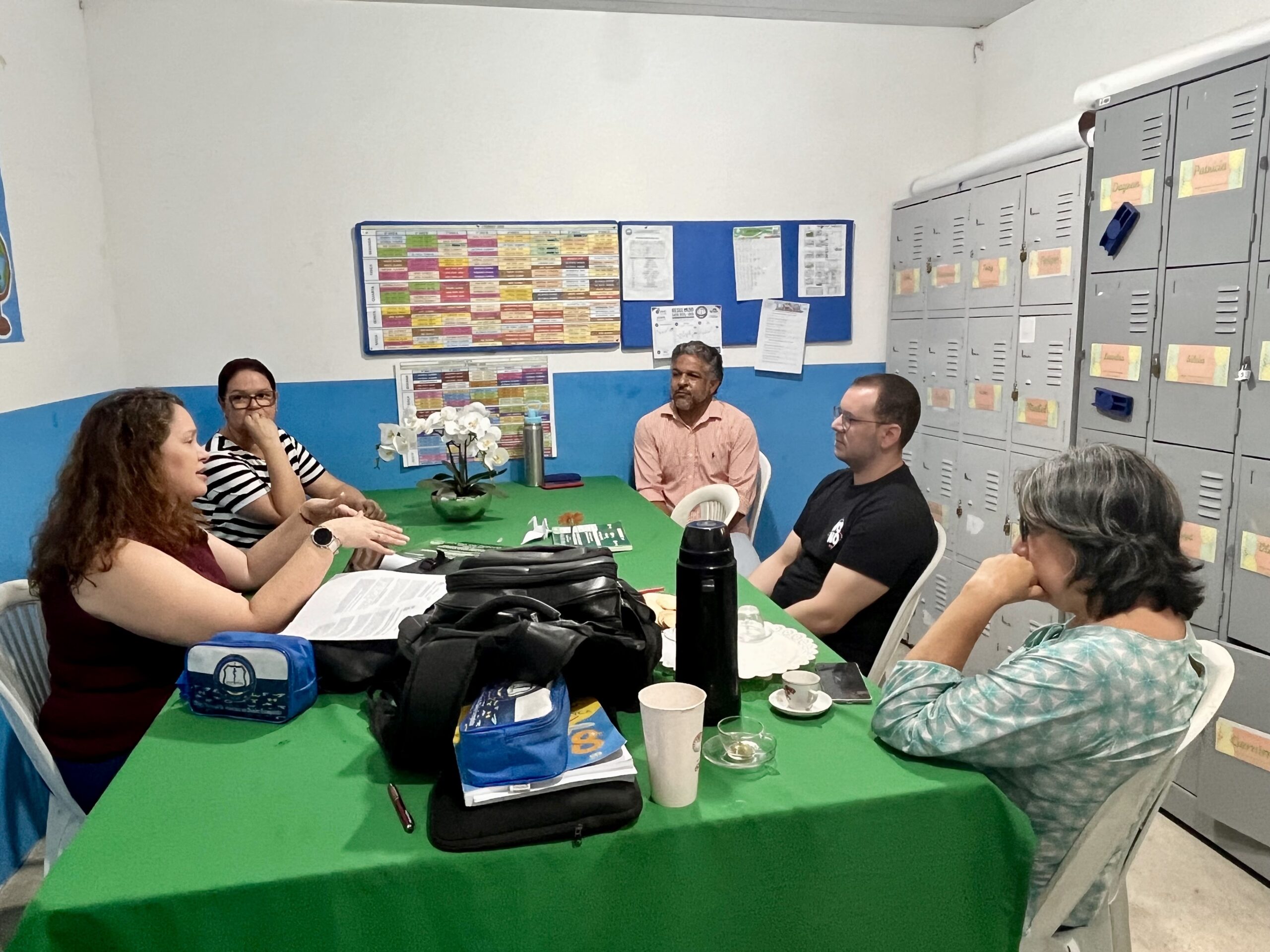 Formação pedagógica com professores
